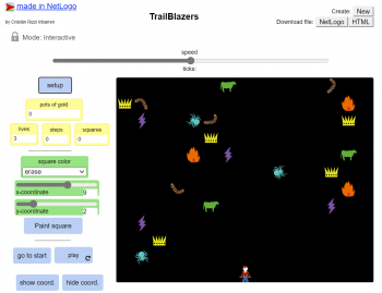 Trailblazer game screenshot