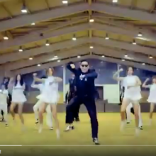 Gangnam style video capture