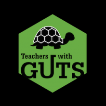 Teachers with GUTS logo (turtle)