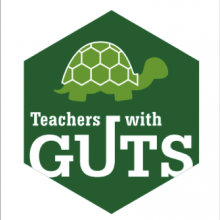 Teachers with GUTS logo